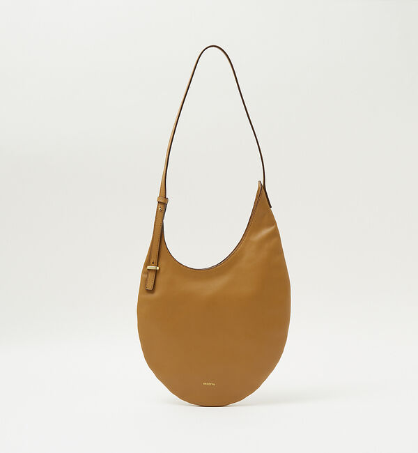AU BANNISTER「●ORESETTO『UOVO』 サークルバッグ」|トートバッグ|ブラウン