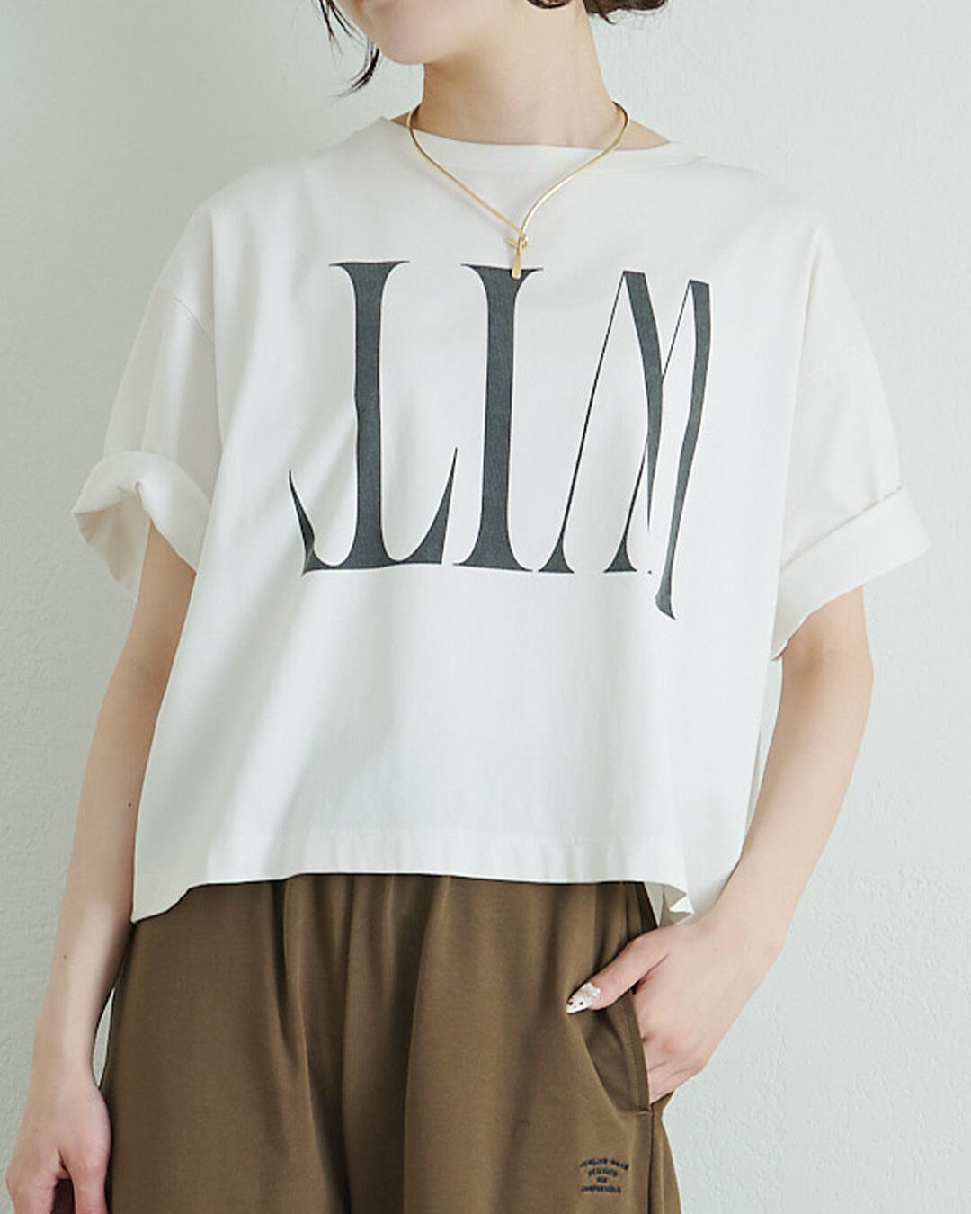  「リバースロゴTシャツ」|プルオーバー|
