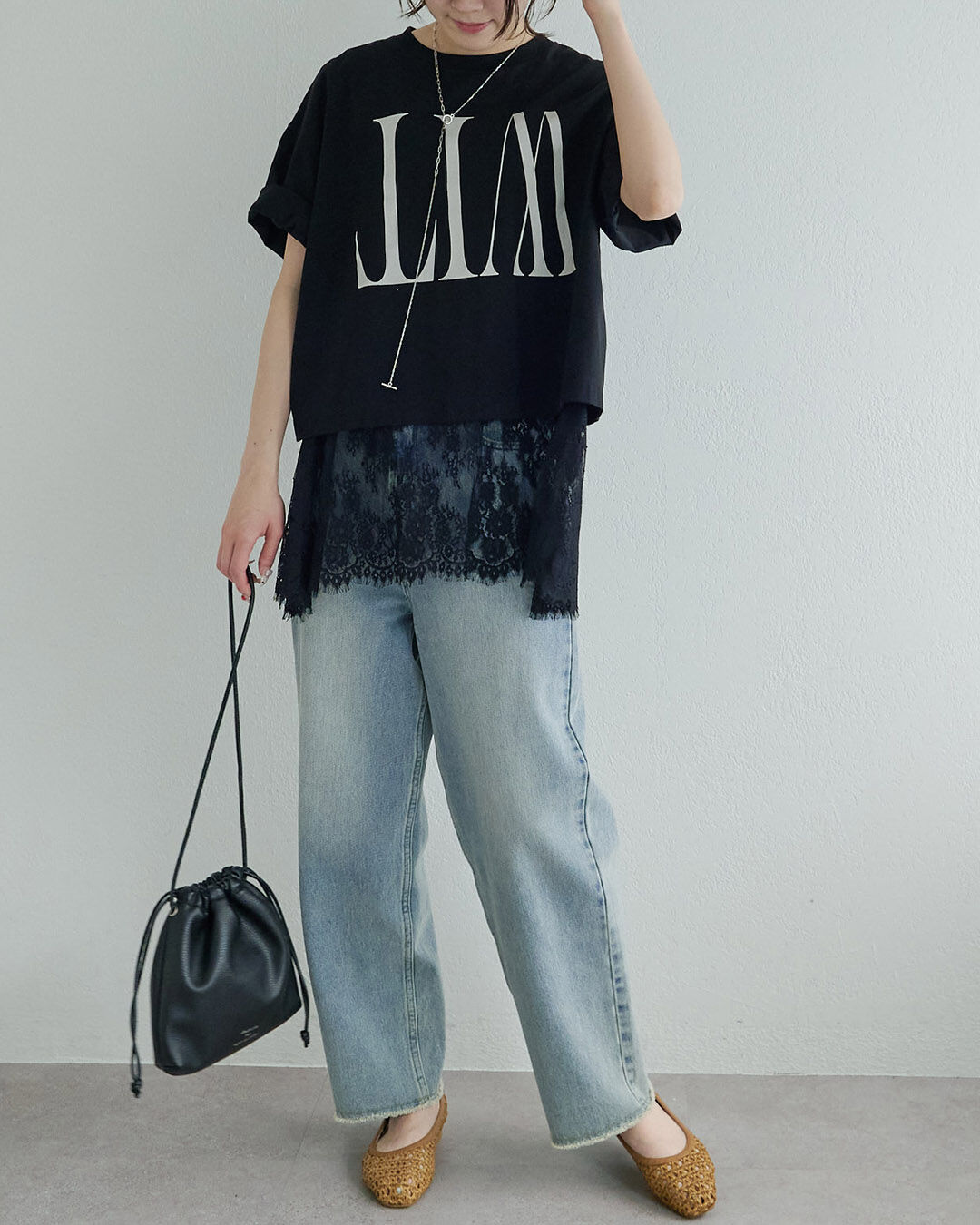  「リバースロゴTシャツ」|プルオーバー|