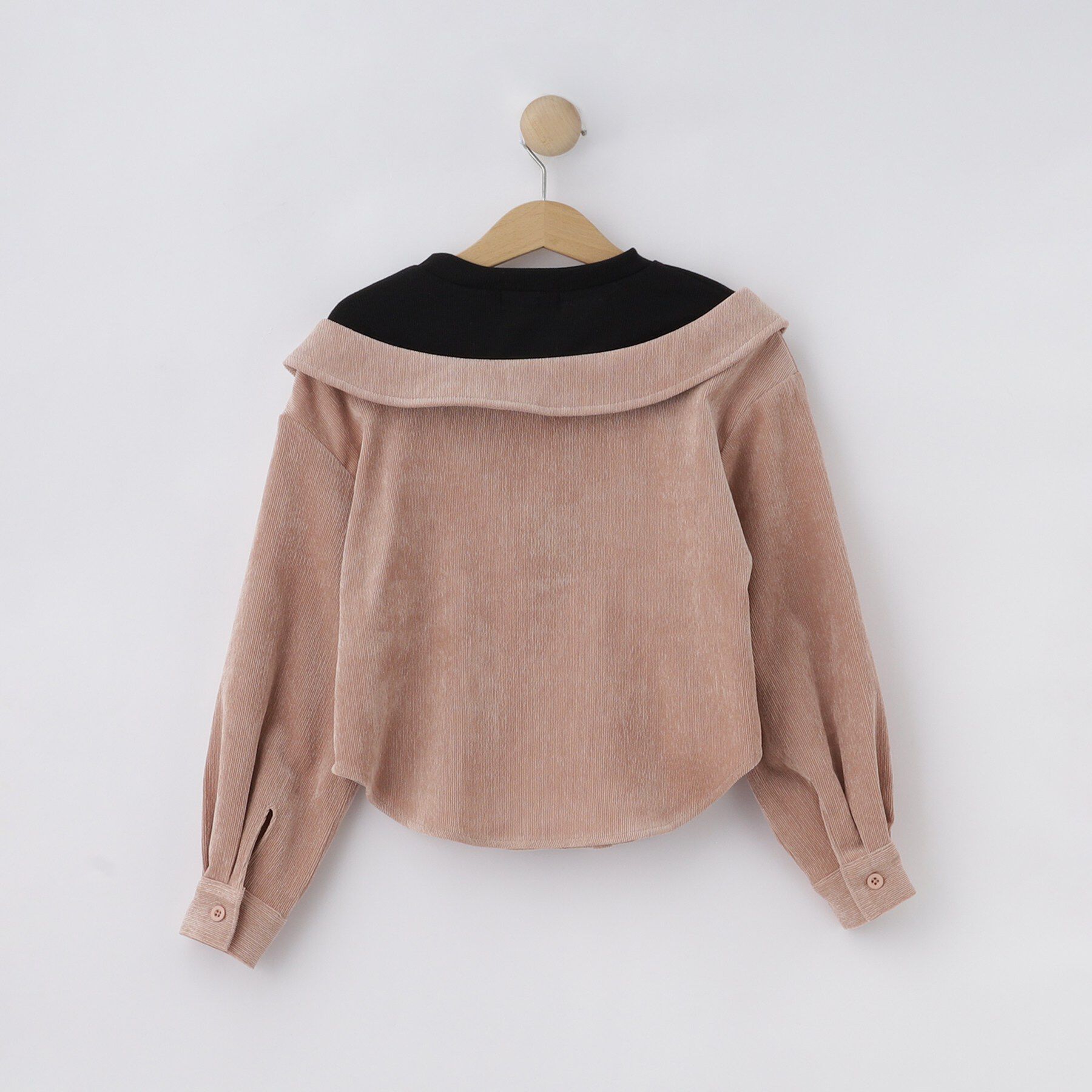 SHOO･LA･RUE「【120-150cm】コーデュロイデザイントップス」|Tシャツ・カットソー|