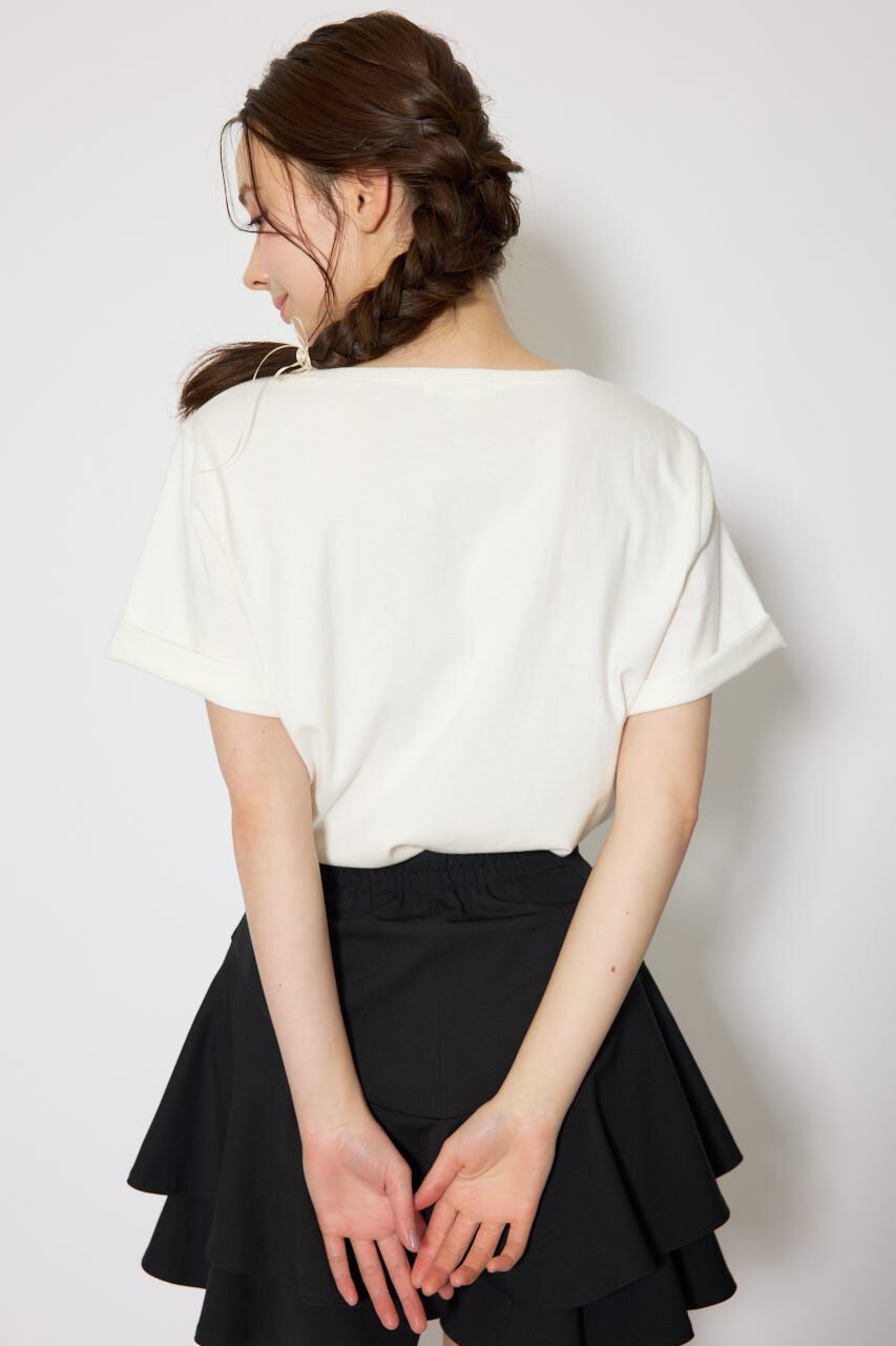 rienda「RDロゴTシャツ」|Tシャツ・カットソー|