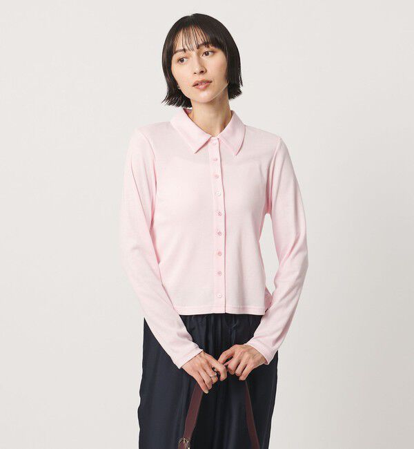 UNITED ARROWS「コットン フライス ポロシャツ」|Tシャツ・カットソー|