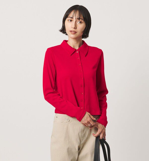 UNITED ARROWS「コットン フライス ポロシャツ」|Tシャツ・カットソー|