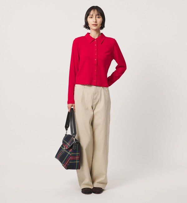 UNITED ARROWS「コットン フライス ポロシャツ」|Tシャツ・カットソー|