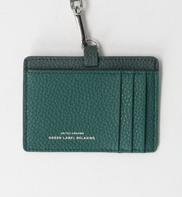 UNITED ARROWS green label relaxing「シボ レザーライク ID ホルダー」|名刺入れ・カードケース|
