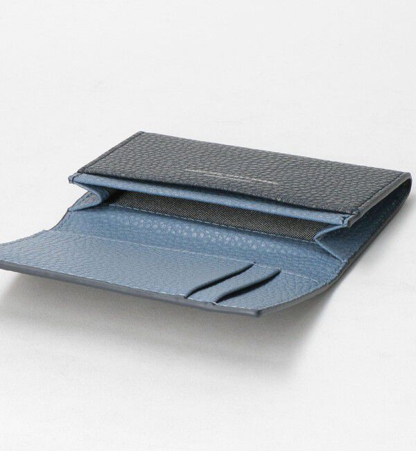 UNITED ARROWS green label relaxing「シボ レザーライク フラップ カードケース」|名刺入れ・カードケース|