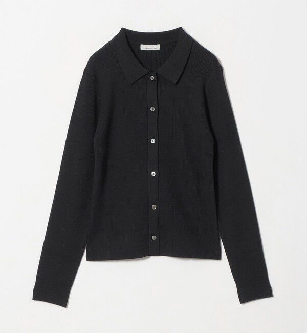 UNITED ARROWS green label relaxing「ウール リブ 襟付き ニット カーディガン ウォッシャブル」|カーディガン|