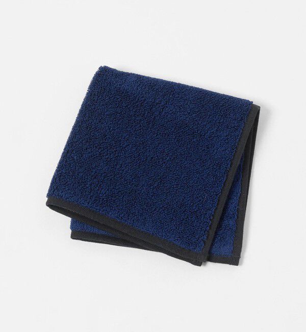 BEAUTY&YOUTH UNITED ARROWS「パイピング タオル ハンカチ」|ハンカチ|NAVY