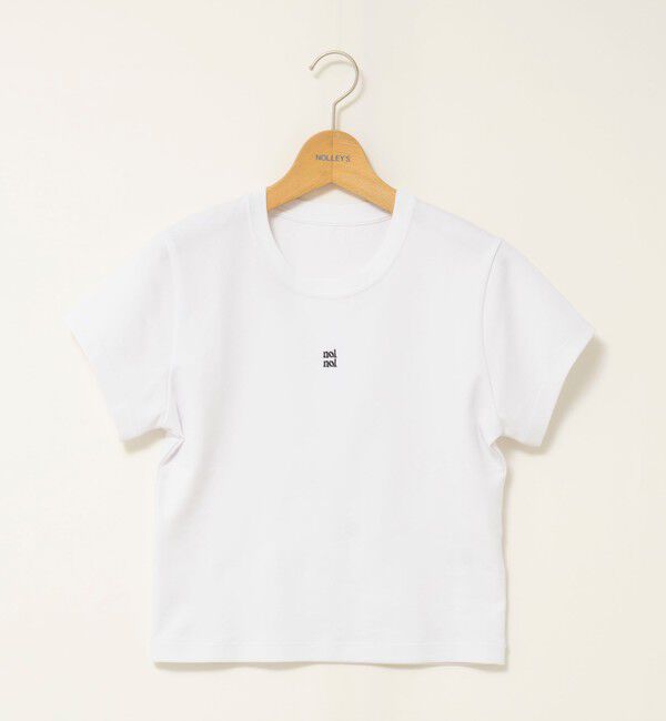 NOLLEY'S「【nolnol/ノルノル】ウォッシャブルクルーネックTee」|Tシャツ・カットソー|