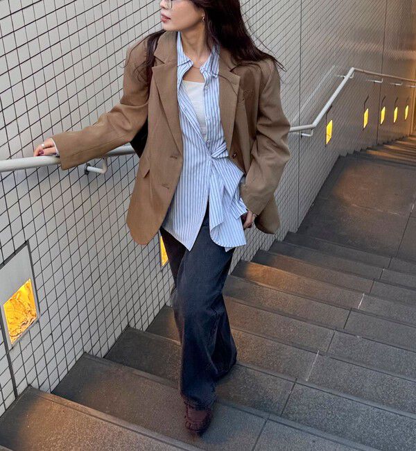 fredy emue「2WAYオーバーシャツ」|シャツ・ブラウス|
