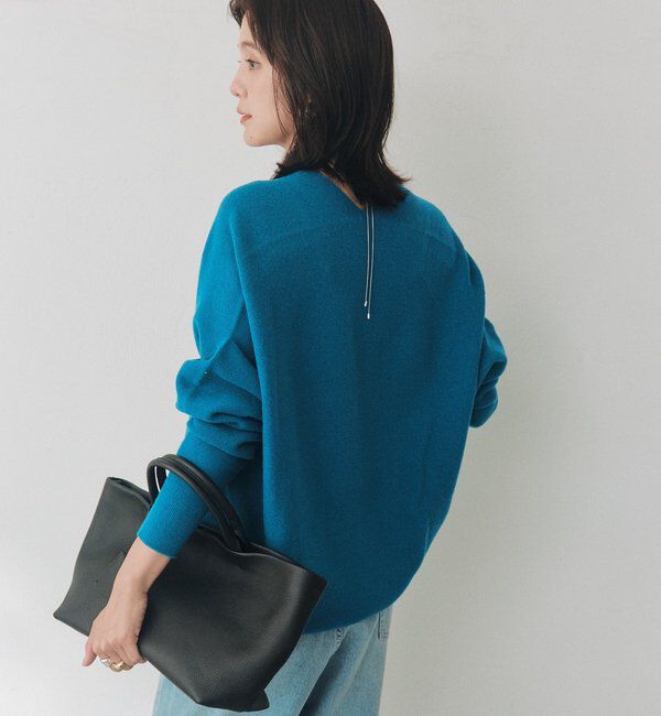  「ウール100NEWバックボリュームニット」|ニット・セーター|