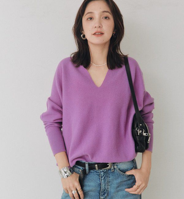  「ウール100NEWバックボリュームニット」|ニット・セーター|