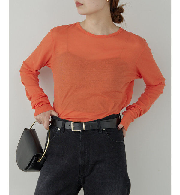 La nature linge「【La nature linge】NEWロングスリーブTシャツ」|Tシャツ・カットソー|