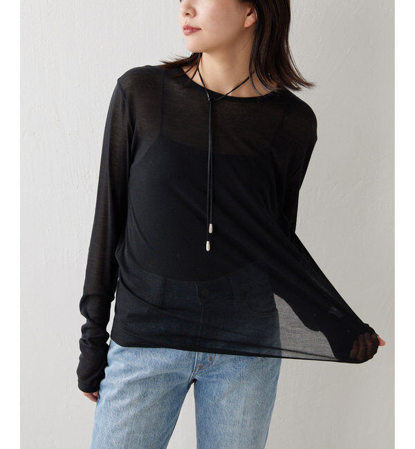 La nature linge「【La nature linge】NEWロングスリーブTシャツ」|Tシャツ・カットソー|