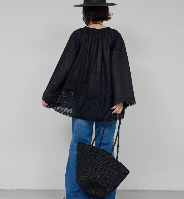  「刺繍チャーチブラウス」|シャツ・ブラウス|
