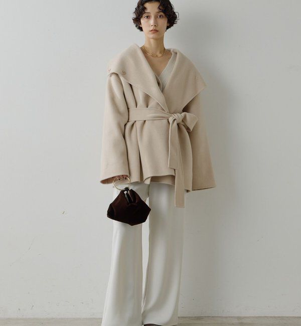  「【3色展開】【大人に似合う軽やかミドル丈】リバーミドルコート」|その他|