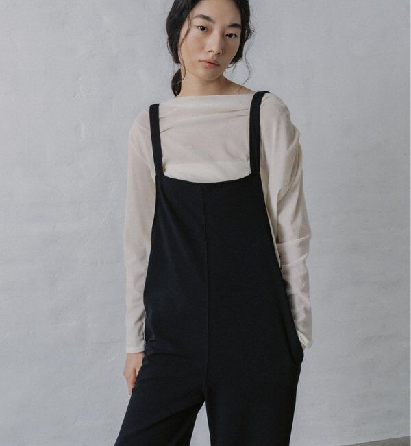 「【再入荷】ドレープベロアカットソー」|Tシャツ・カットソー|