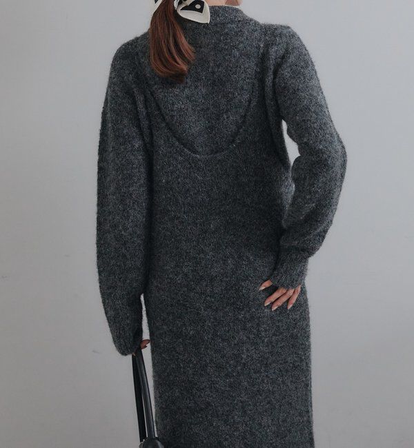  「【WEB先行販売】ニットキャミドレス」|ワンピース|
