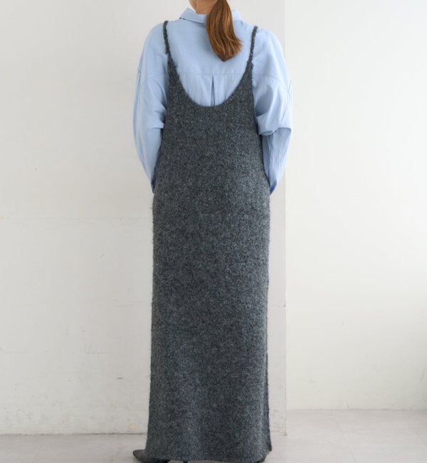  「【WEB先行販売】ニットキャミドレス」|ワンピース|