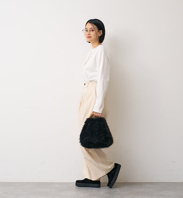 collex「【WEB限定】【EARTH MADE】ファーバンブートートバッグ」|トートバッグ|