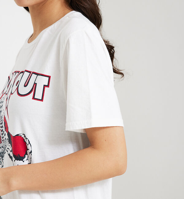ABAHOUSE「【JERZEES/ジャージーズ】ROCK OUT Tシャツ/ユニセックス」|Tシャツ・カットソー|