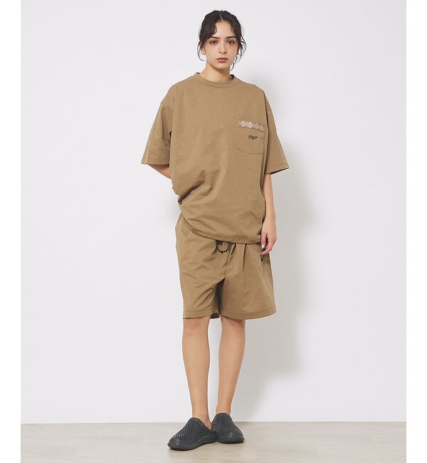 ABAHOUSE「【PENDLETON/ペンドルトン】Tee Shorts Bag SET/ショー」|Tシャツ・カットソー|ベージュ系その他1