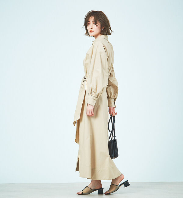 Rouge vif「フレアシャツワンピース」|ワンピース|