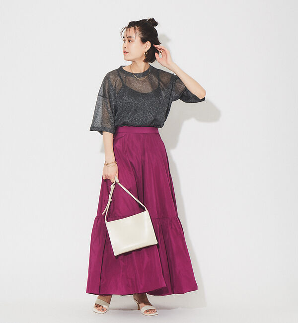 Rouge vif「ロングバルーンスカート」|スカート|