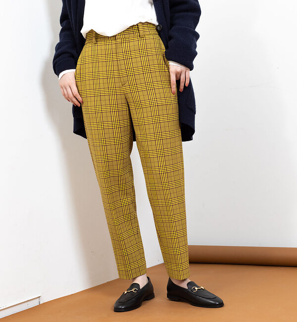 Rouge vif「チェックテーパードパンツ」|その他|