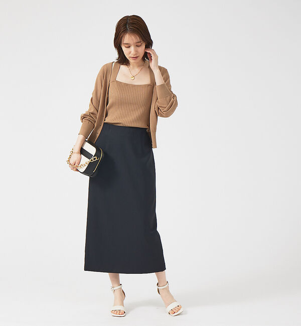 Rouge vif「【XSサイズ展開】4WAYストレッチタイトスカート」|スカート|