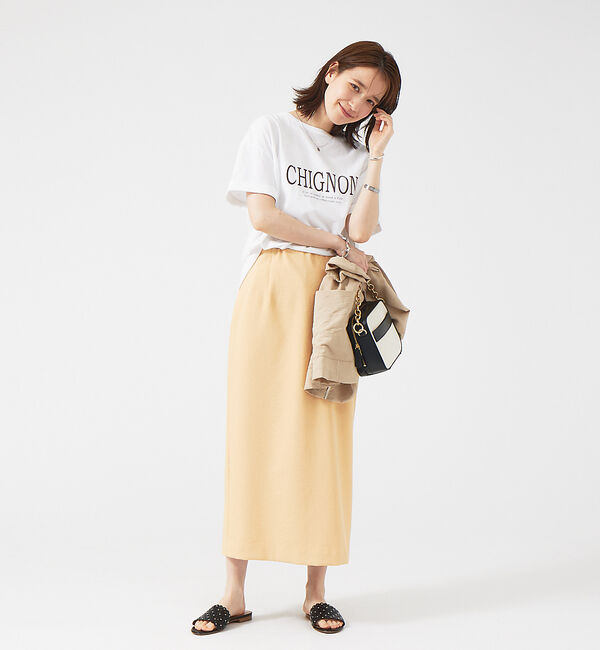 Rouge vif「【XSサイズ展開】4WAYストレッチタイトスカート」|スカート|