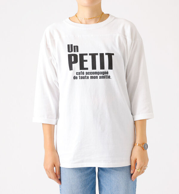 Rouge vif「フットボールロゴTEE」|Tシャツ・カットソー|
