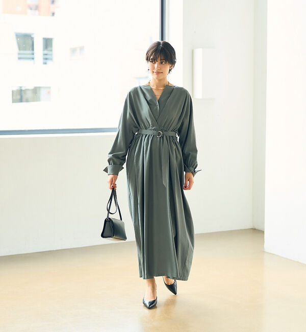 Rouge vif「MANTECOウエストマークワンピース」|ワンピース|