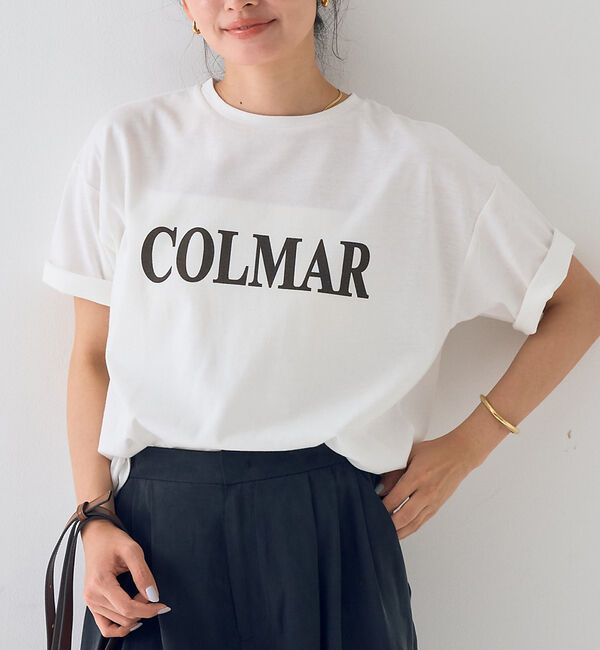 Rouge vif「【一部店舗限定】ロゴTシャツ COLMAR」|Tシャツ・カットソー|ブラウン
