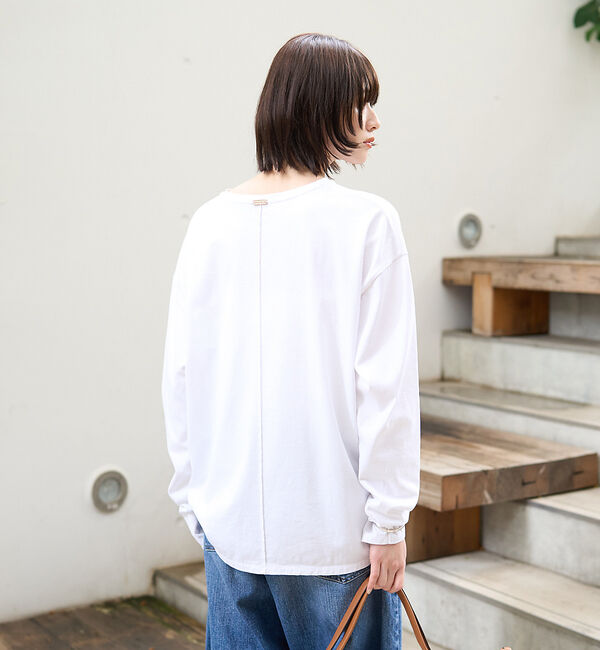 Rouge vif「【AMERICANA&times;MICA＆DEAL/ アメリカーナ&times;マイカ】long te」|Tシャツ・カットソー|