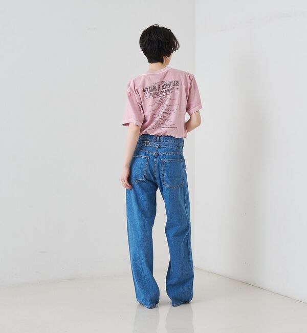 Rouge vif「【NEEDBY heritage/ニードバイヘリテージ】KOH ワイドストレート」|デニム|