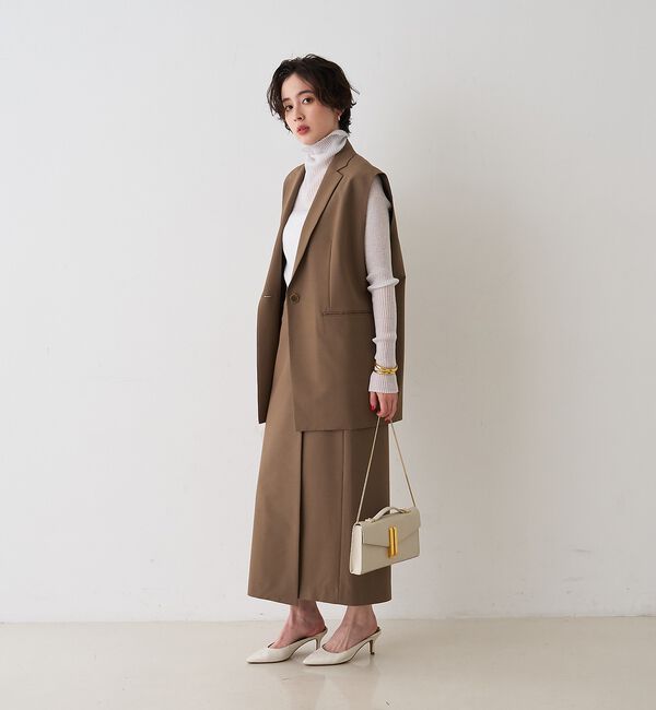 Rouge vif「【セットアップ対応】ラップタイトスカート」|スカート|