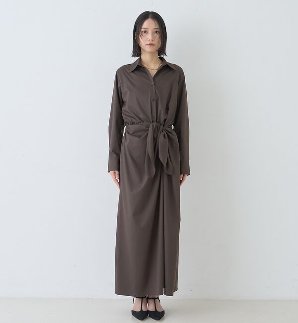 Rouge vif「ドレープウエストリボンワンピース」|ワンピース|