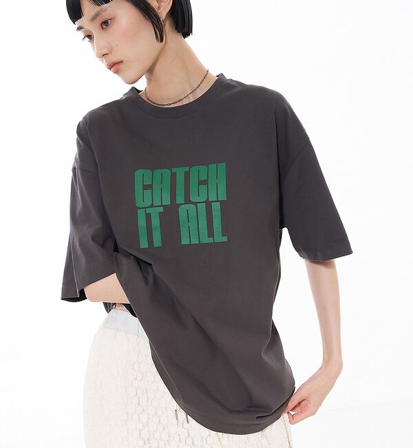 NOMINE「ロゴプリント オーバーサイズ Tシャツ｜2タイプ」|Tシャツ・カットソー|