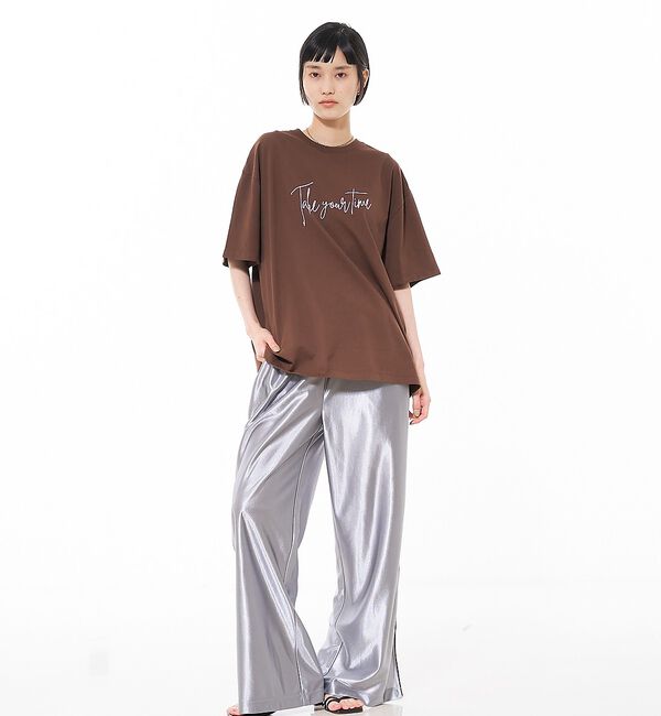 NOMINE「ロゴプリント オーバーサイズ Tシャツ｜2タイプ」|Tシャツ・カットソー|