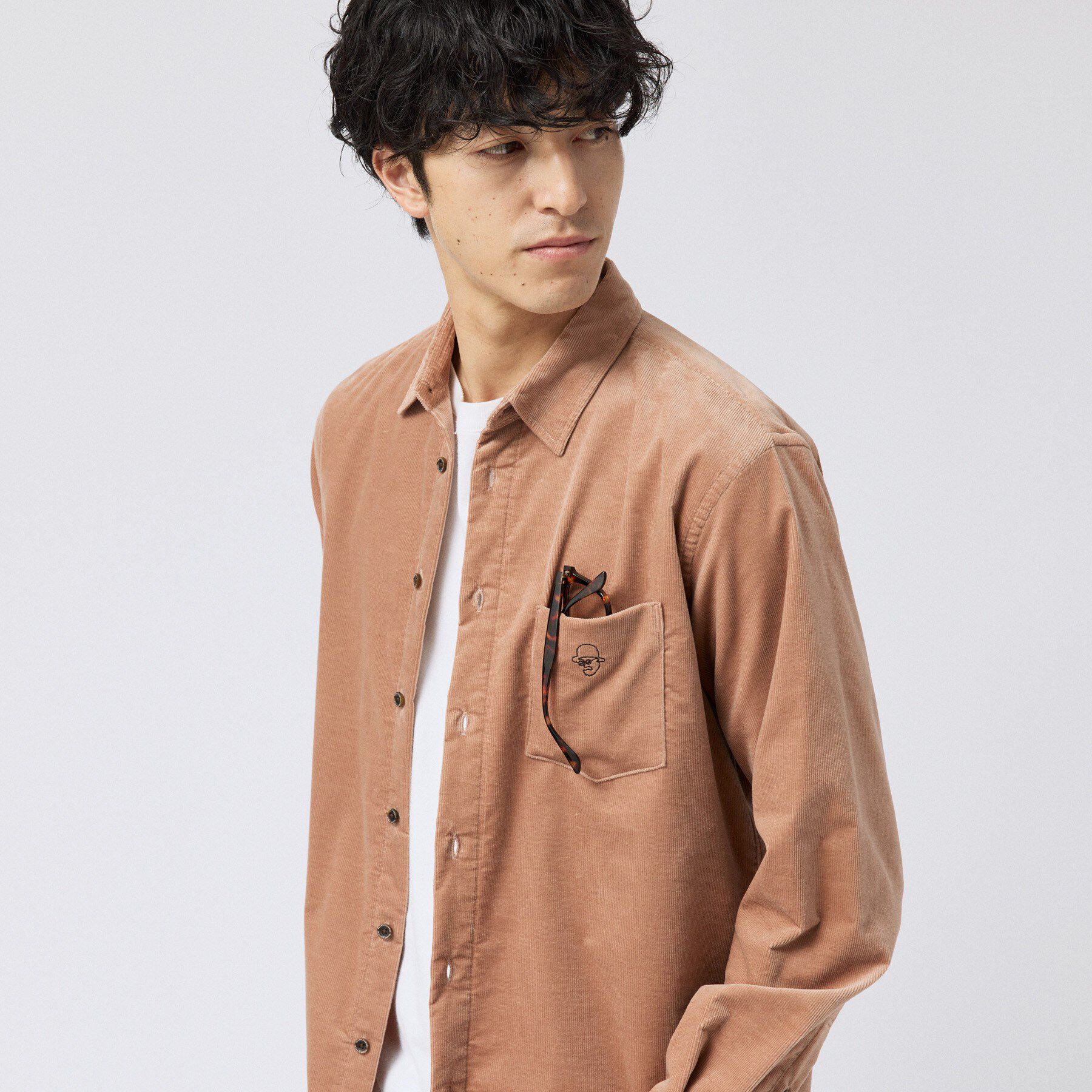 TAKEO KIKUCHI「ストレッチ コーデュロイ シャツ」|シャツ・ブラウス|