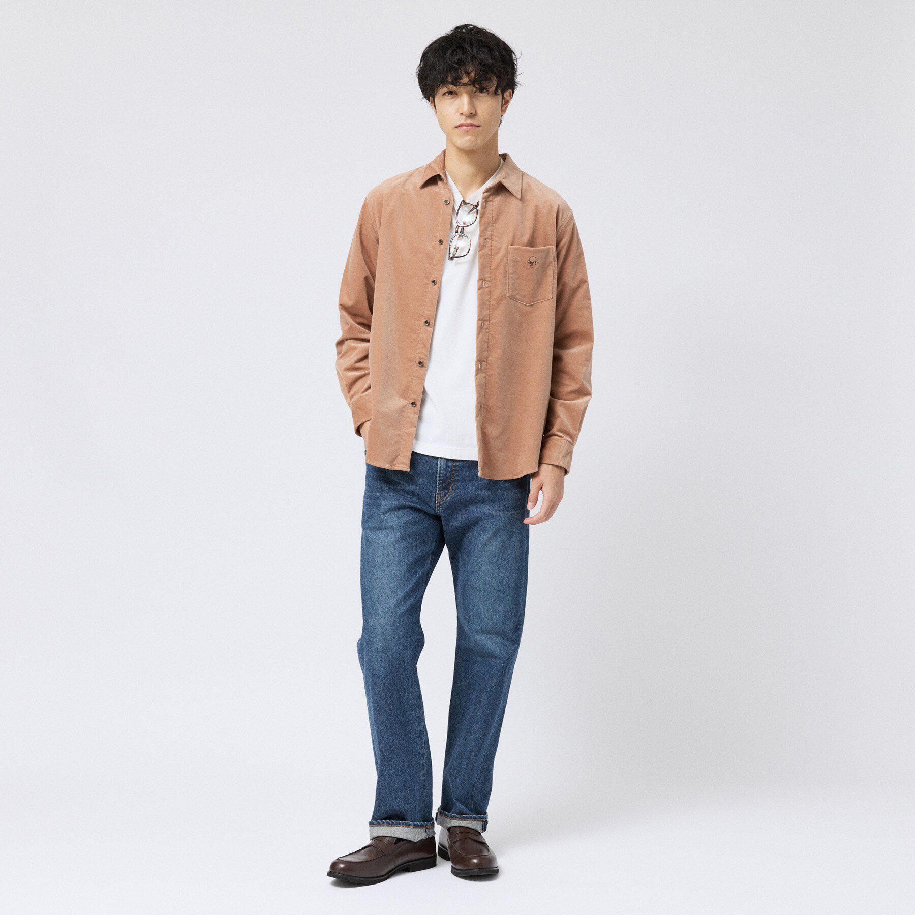 TAKEO KIKUCHI「ストレッチ コーデュロイ シャツ」|シャツ・ブラウス|