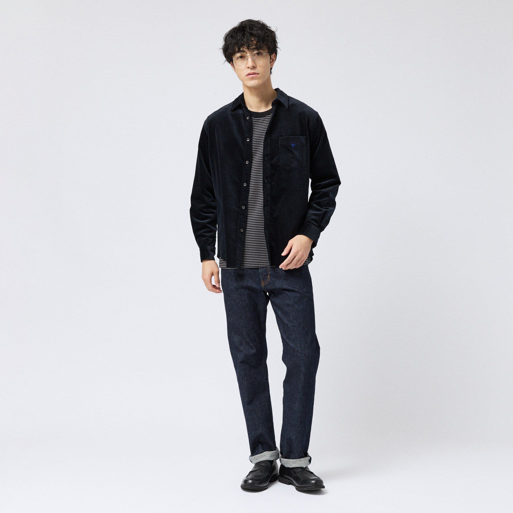 TAKEO KIKUCHI「ストレッチ コーデュロイ シャツ」|シャツ・ブラウス|