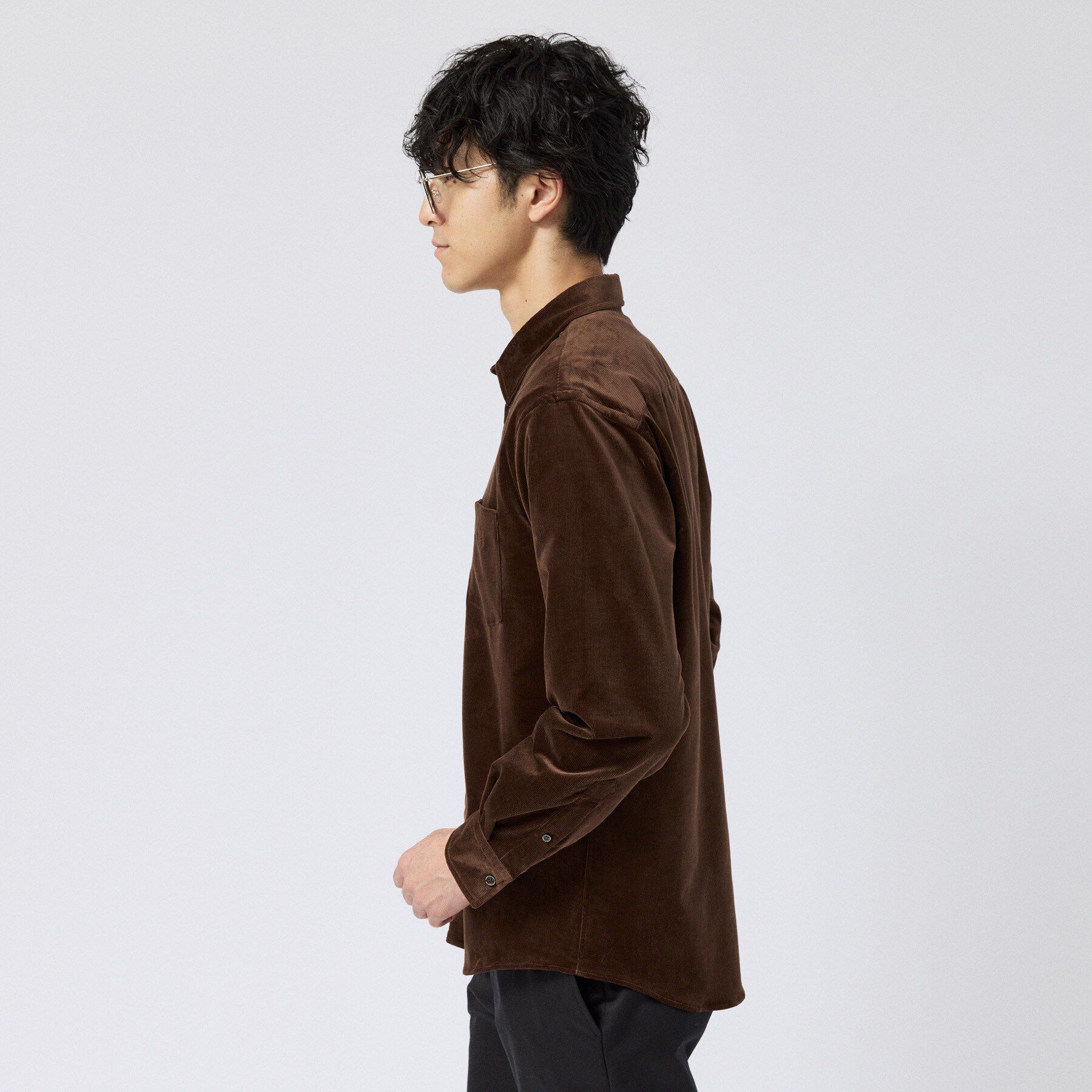 TAKEO KIKUCHI「ストレッチ コーデュロイ シャツ」|シャツ・ブラウス|