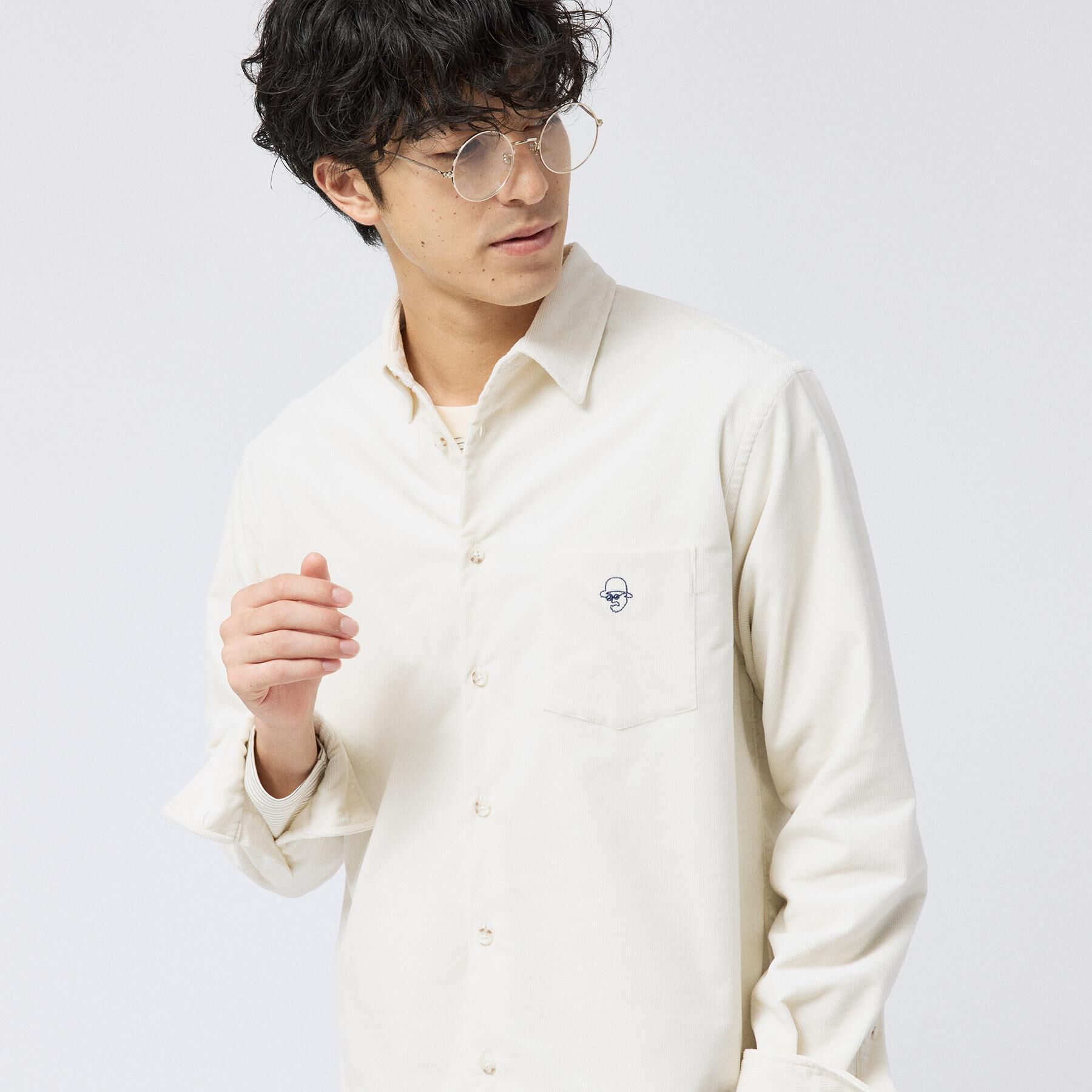 TAKEO KIKUCHI「ストレッチ コーデュロイ シャツ」|シャツ・ブラウス|