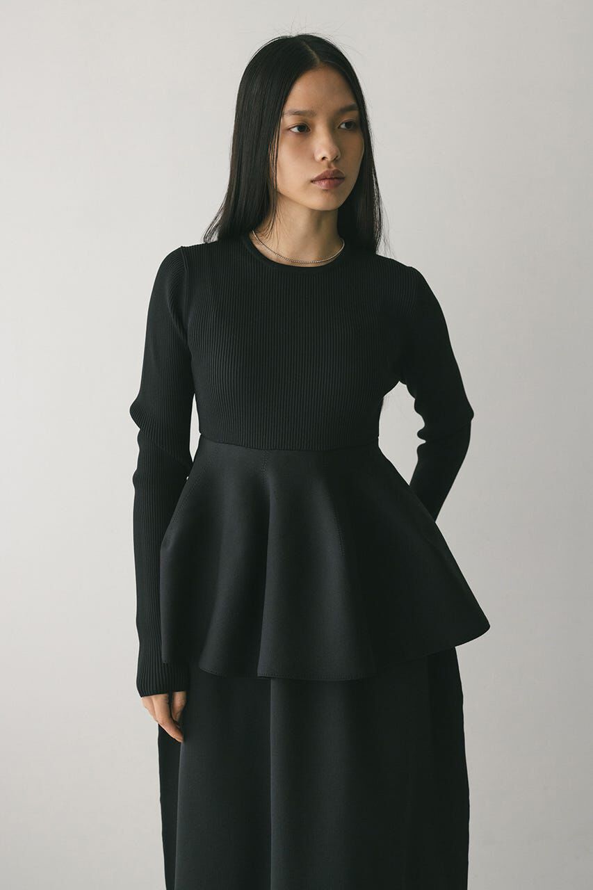 STYLEMIXER「ドッキングフォルムニットワンピース」|ワンピース|