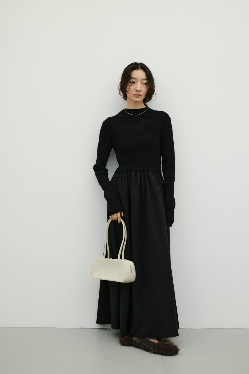STYLEMIXER「ハイネックコンビネーションワンピース」|ワンピース|