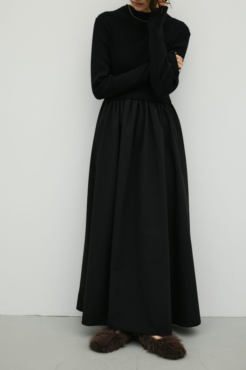 STYLEMIXER「ハイネックコンビネーションワンピース」|ワンピース|