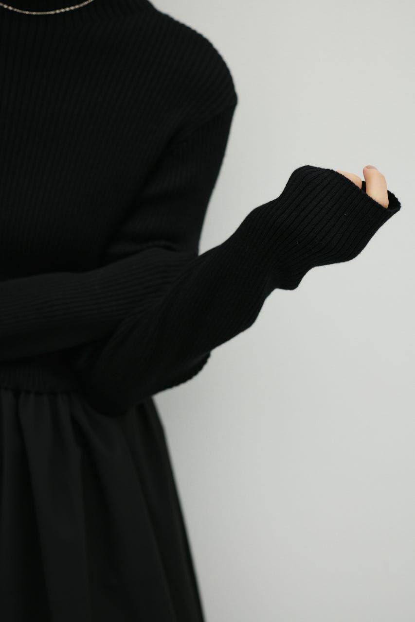 STYLEMIXER「ハイネックコンビネーションワンピース」|ワンピース|