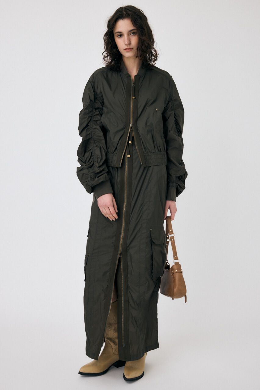 MOUSSY「FRONT ZIP FUNCTION スカート」|スカート|
